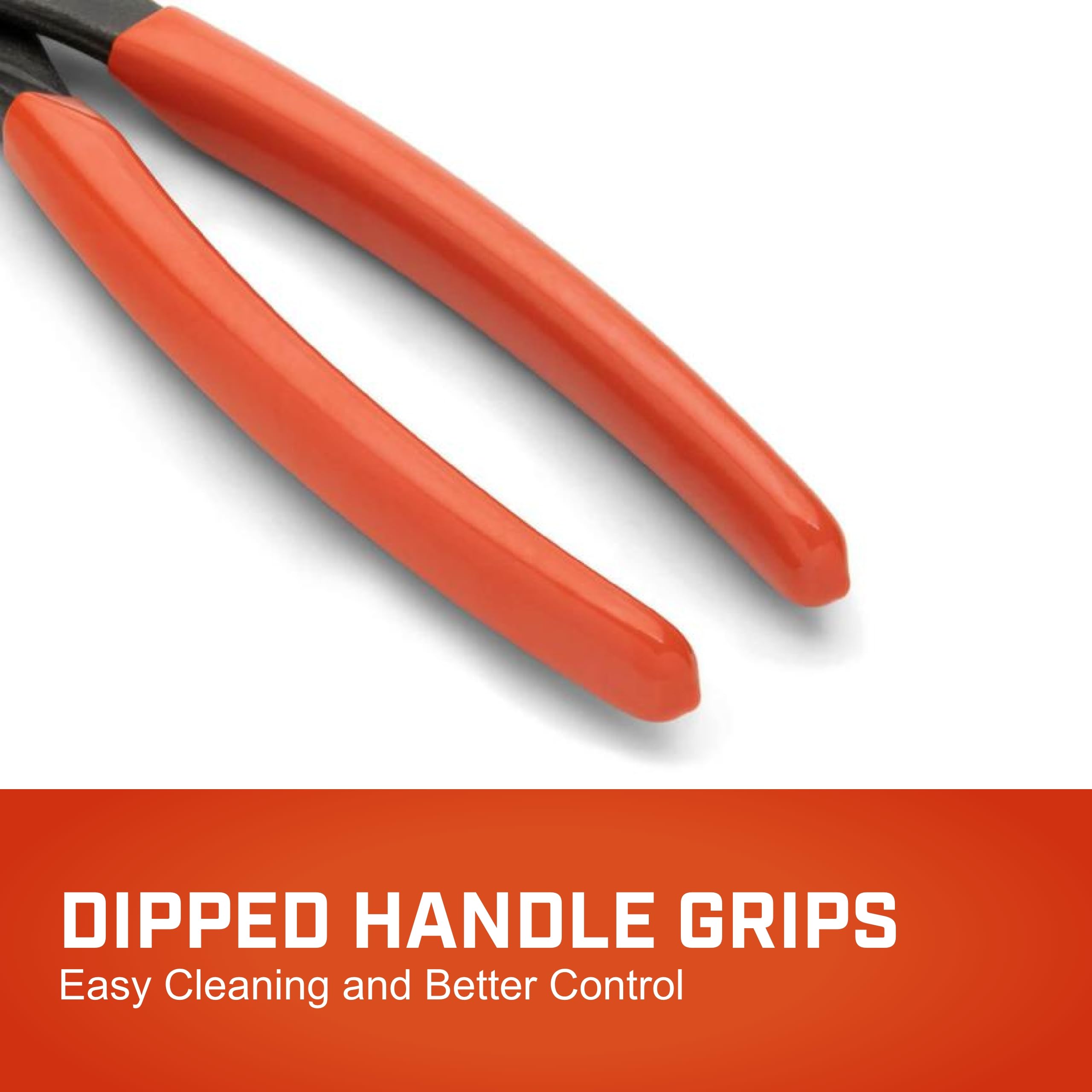 8-Inch Crescent Heavy-Duty Diagonal Cutting Pliers