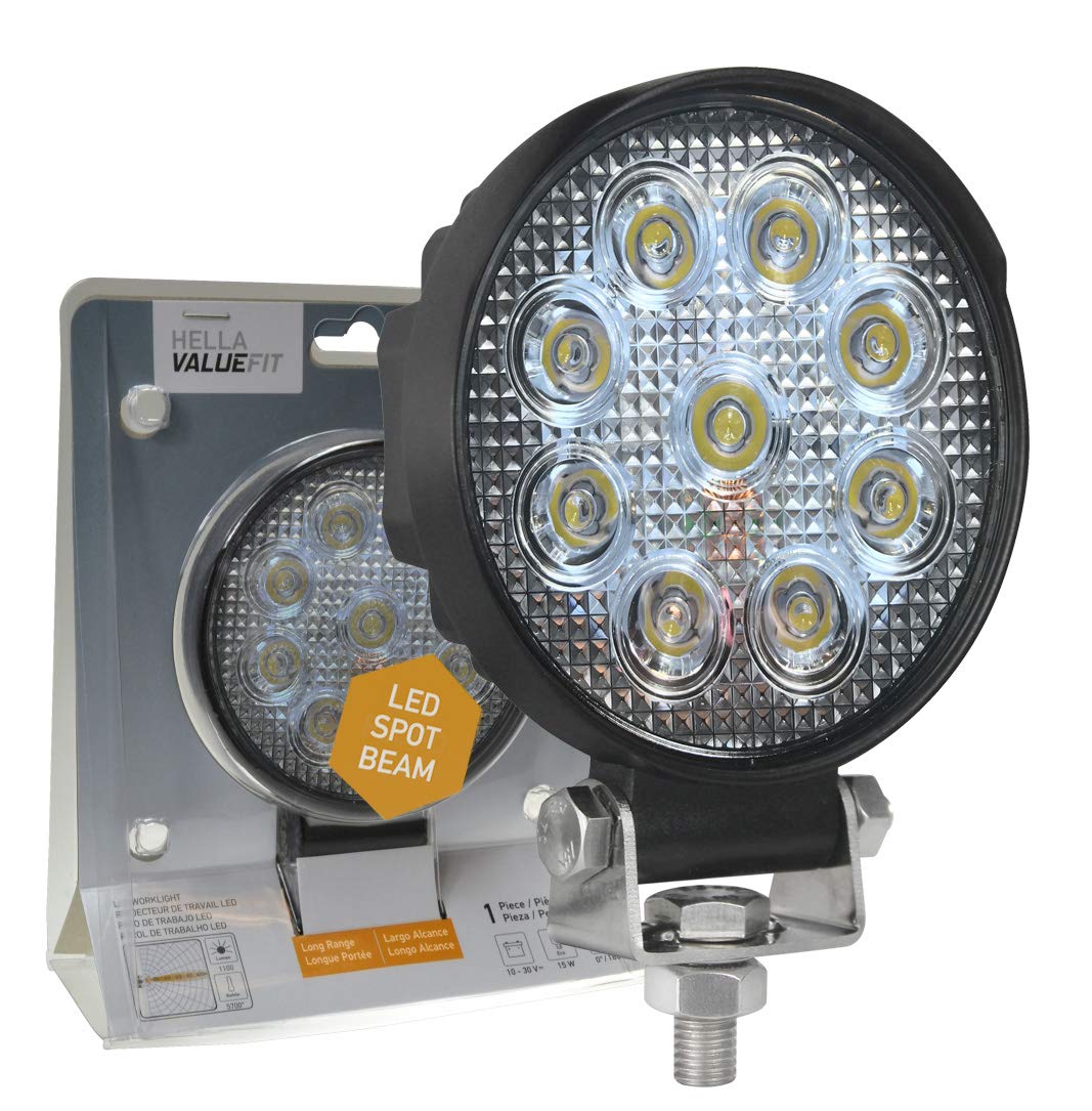 5 Round Hella ValueFit 1.0 LED Long Range Worklight, Multi