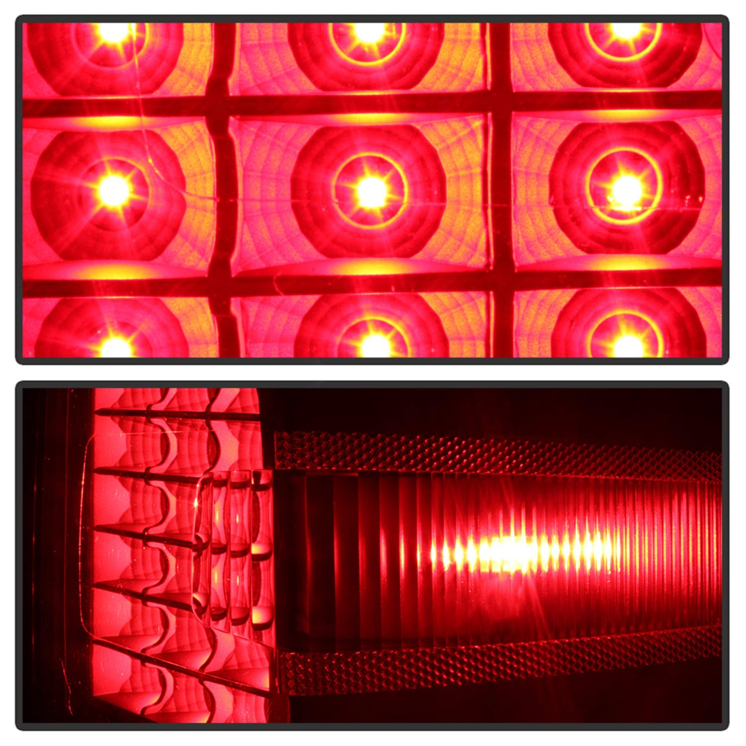 Chevy Gm Spyder 9036545 Auto Led Tail Lights Housing Black