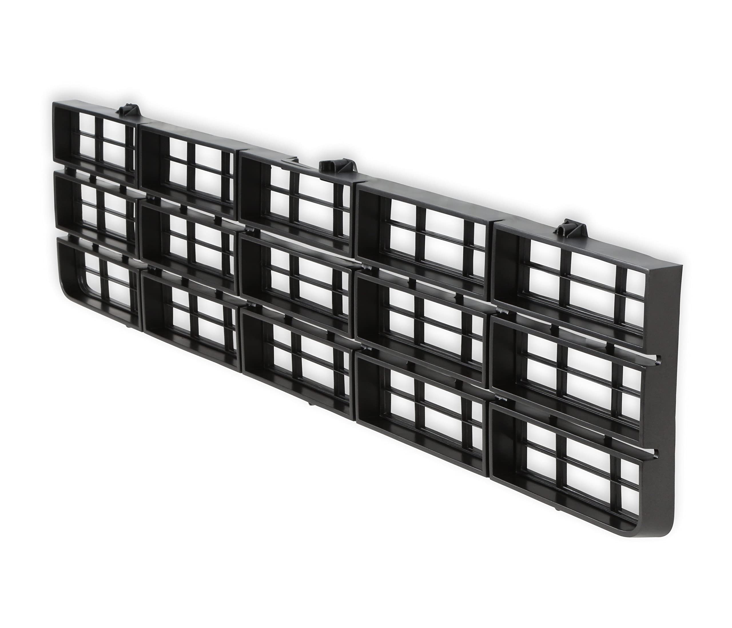 Holley 04-309 Classic Trucks C/K Chevy Grille - w/o Bowtie - Dark Charcoal