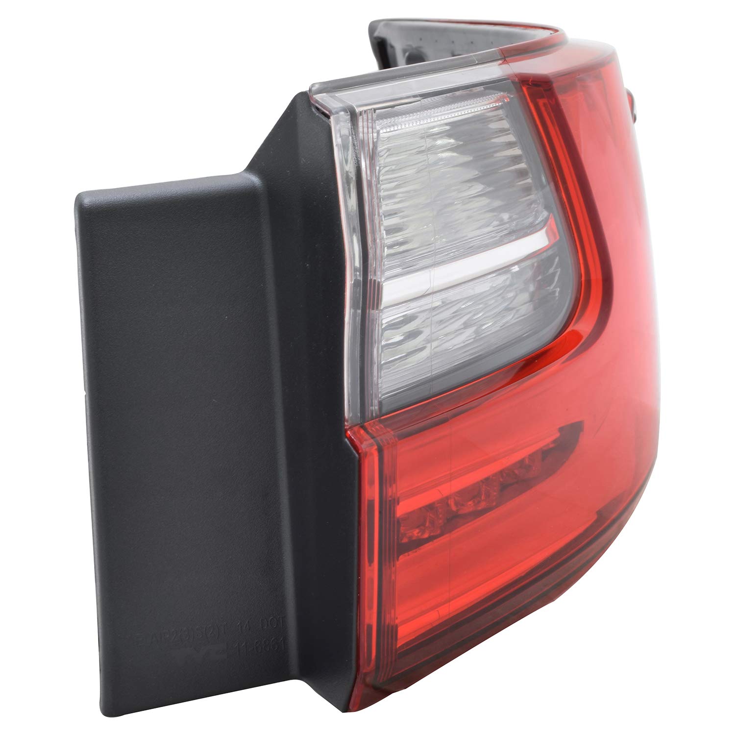 Right TYC Tail Light Assembly Compatible with 2016-2018 Lexus ES350