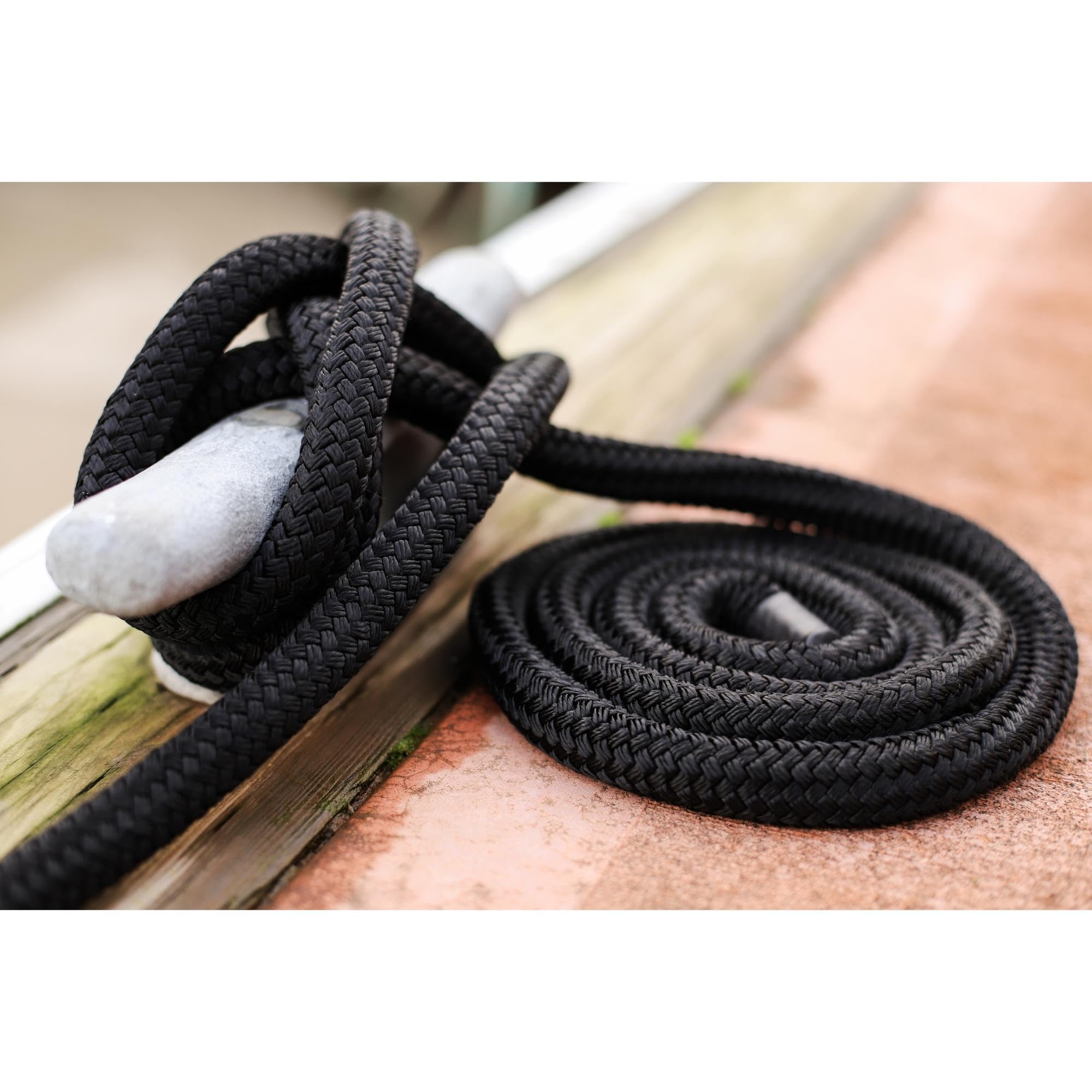 DBLBRD CMP 3/4IN-40FT DOCKLINE BLK