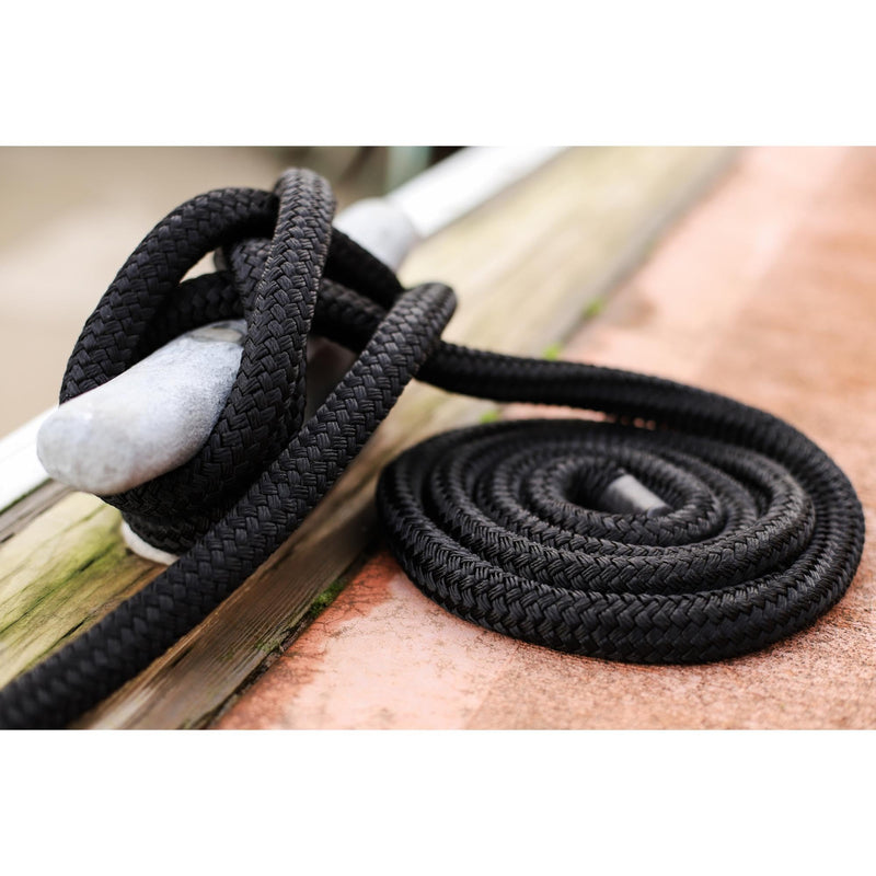 DBLBRD CMP 3/4IN-40FT DOCKLINE BLK