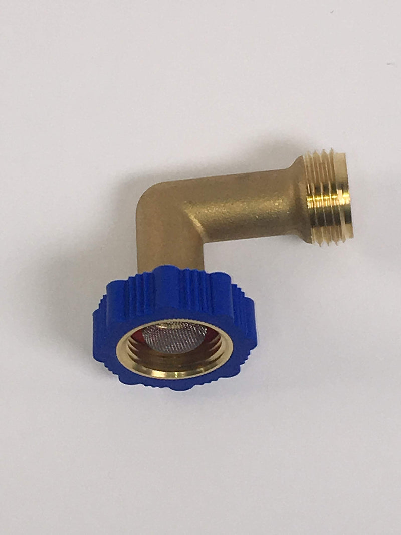 HOSE AQUAPRO ELBOW, 90 DEG, BRASS