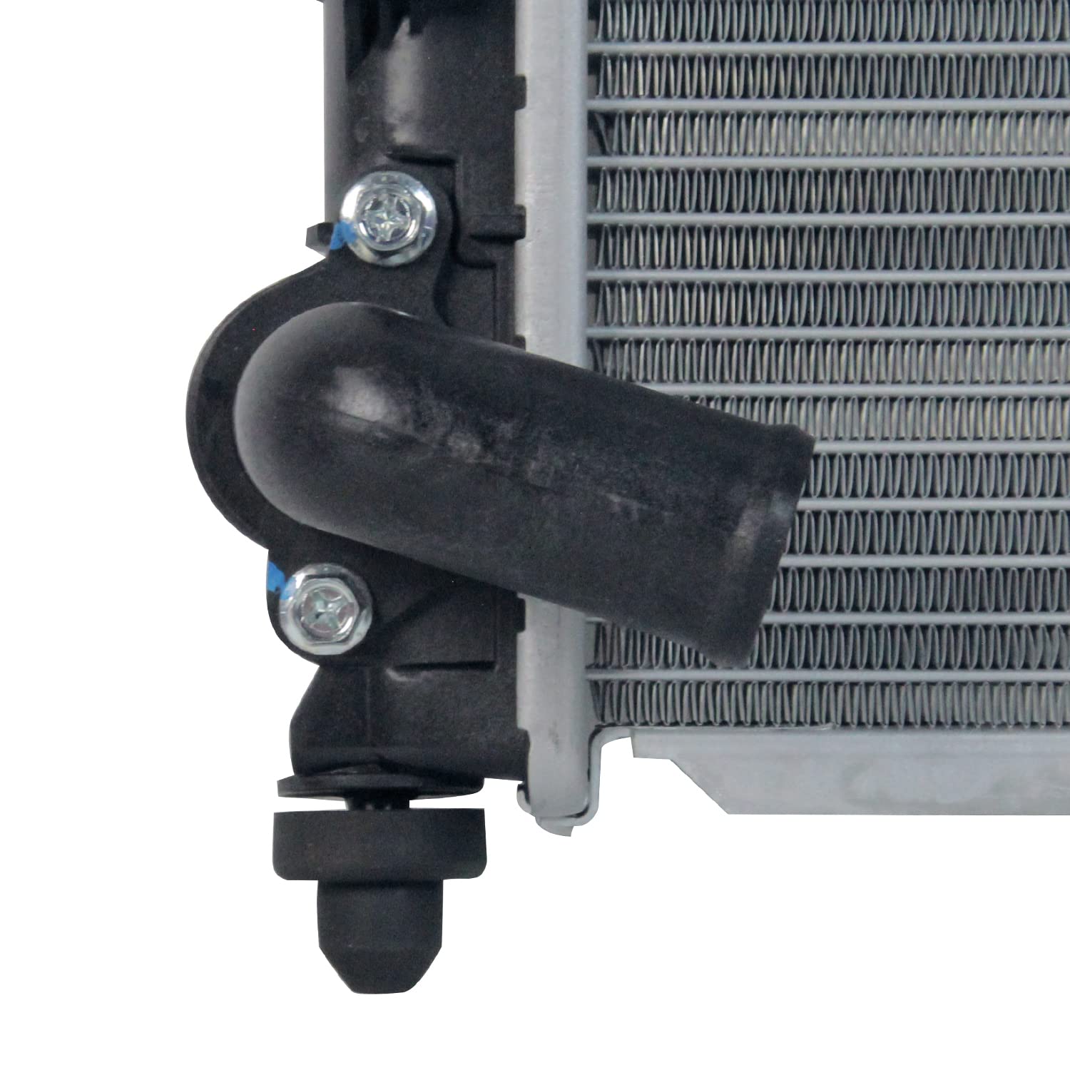 Compatible TYC 2747 with MINI COOPER 1-Row Plastic Aluminum Replacement Radiator, Black