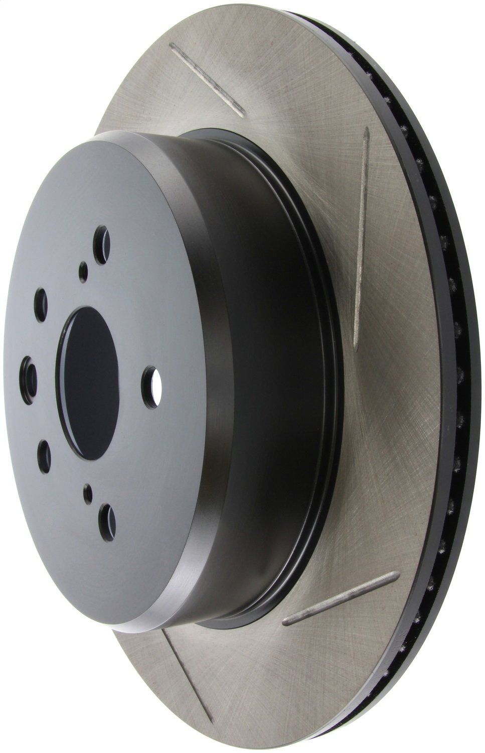StopTech Sport 126.44189SL Rear Left Slotted Disc Brake Rotor - Fits Select Lexus GS350, GS450h, IS350 and RC350 Vehicles