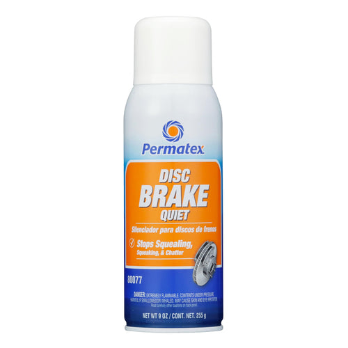 80077 Permatex Disc Brake Quiet, 9 oz. net Aerosol Can