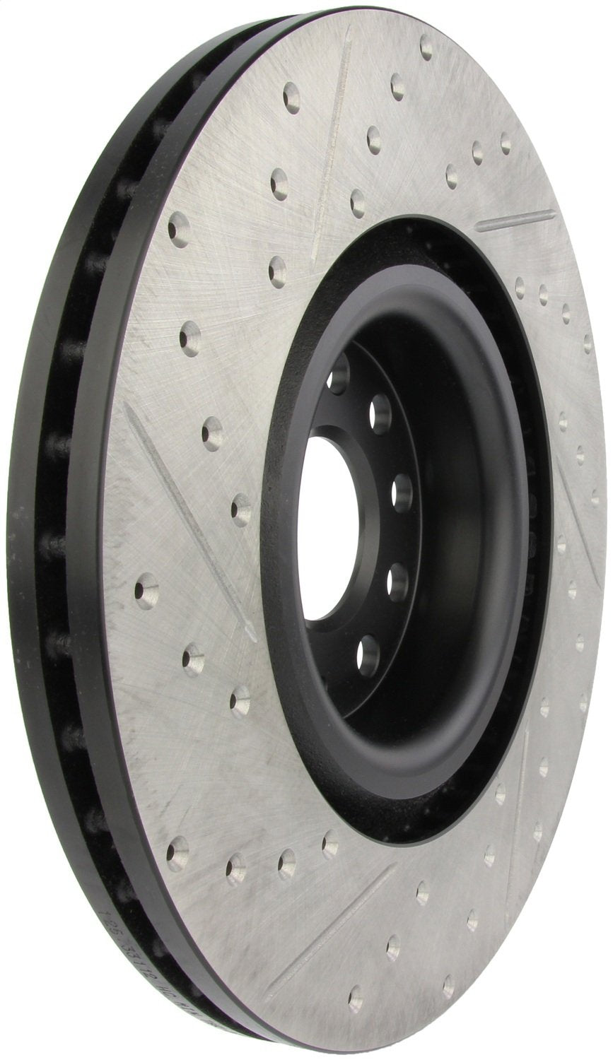 Sport Drilled/Slotted Brake Rotor StopTech 127.33112L (Front Left), 1 Pack