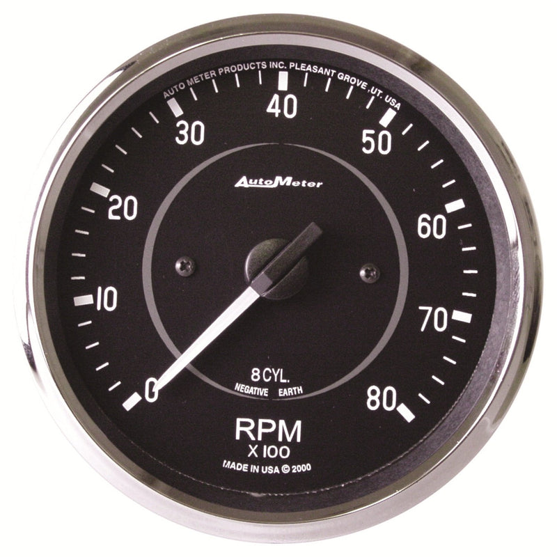 Cobra Auto Meter 201004 4" 8000 RPM Tachometer Gauge