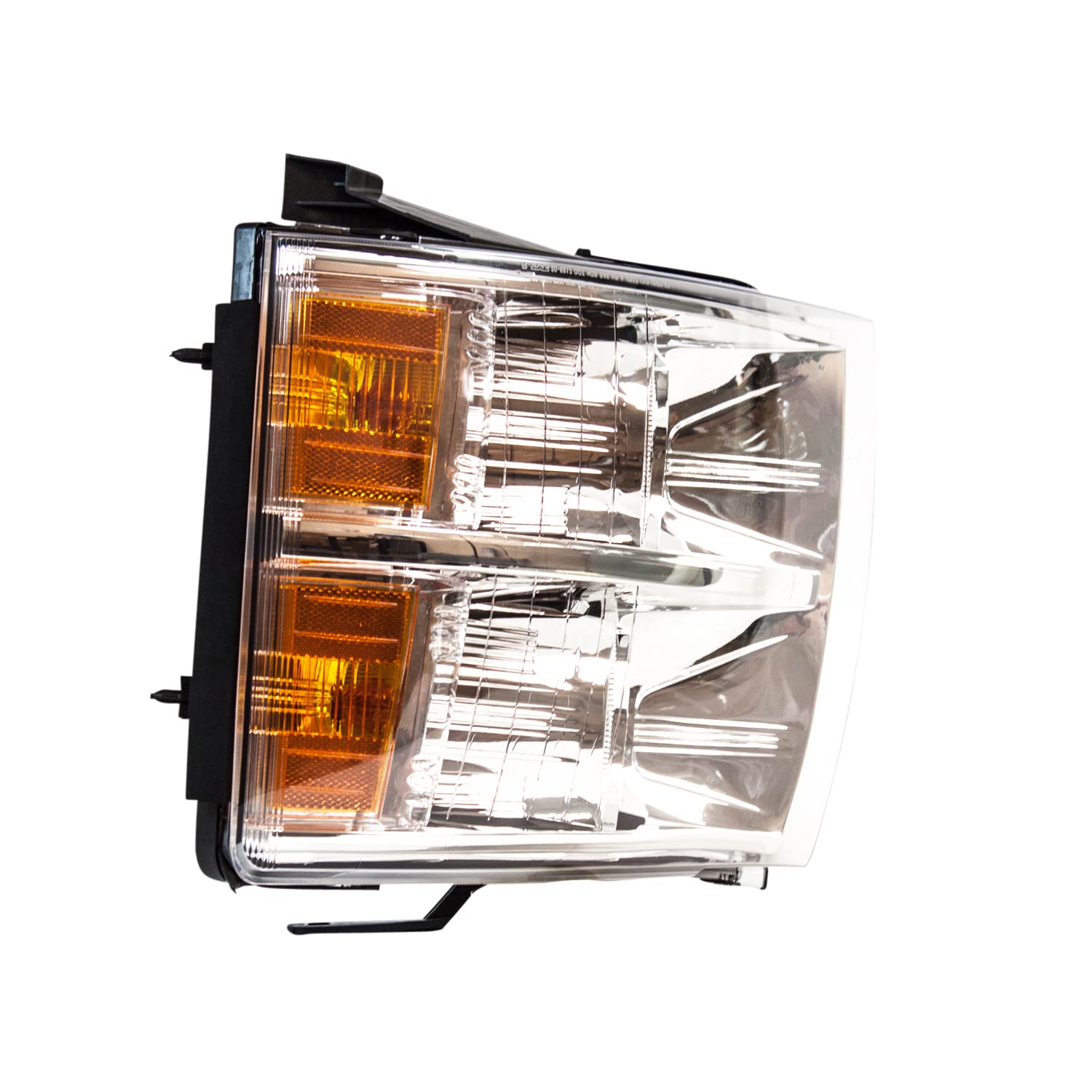 Left TYC Headlight Assembly Compatible with 2007-2013 Chevrolet Silverado