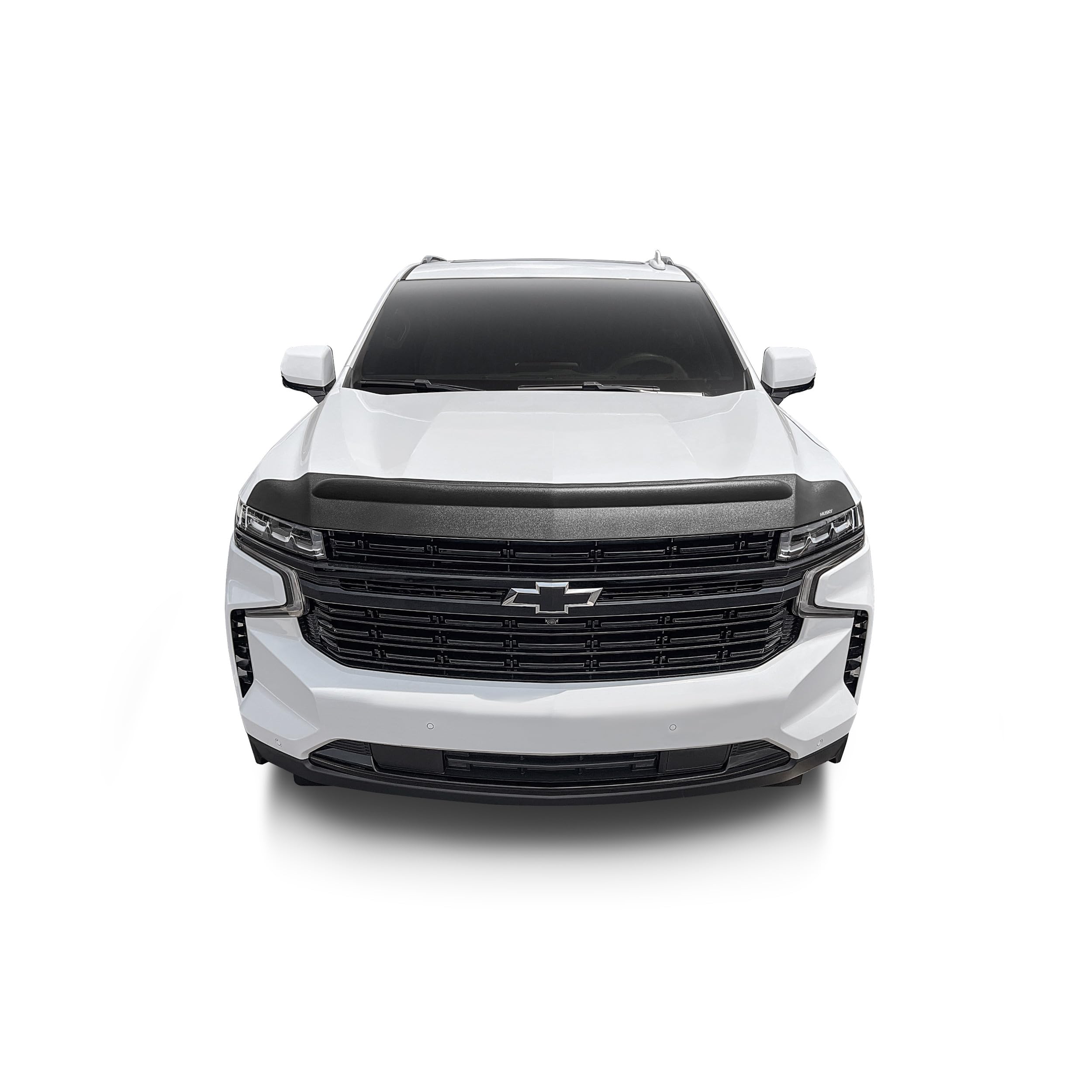 Aeroskin II Hood Protector Husky Liners | Fits 2014-2015 Chevrolet Silverado 1500 | Low Profile Deflector/Bug Shield - 1 pc., Textured Black | 2830062