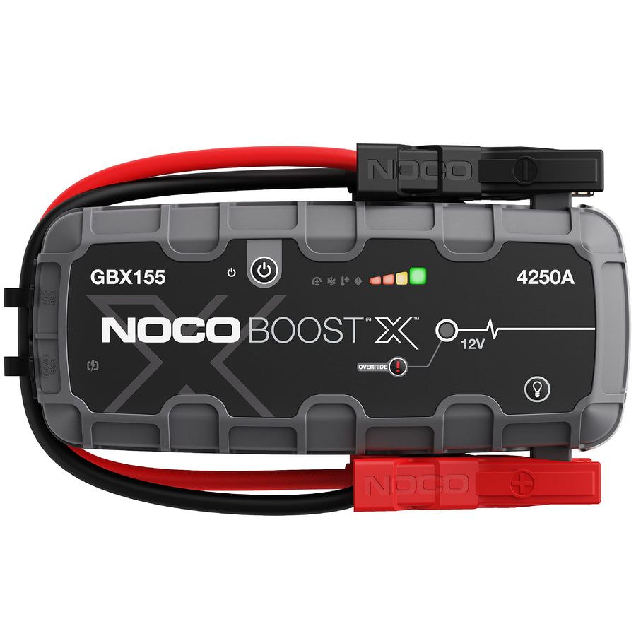 NOCO GBX155 Boost X: 4250A UltraSafe Jump Starter – 12V Lithium Battery Booster Pack, Portable Jump Box, Power Bank & Jumper Cables - for 10.0L Gas and 8.0L Diesel Engines