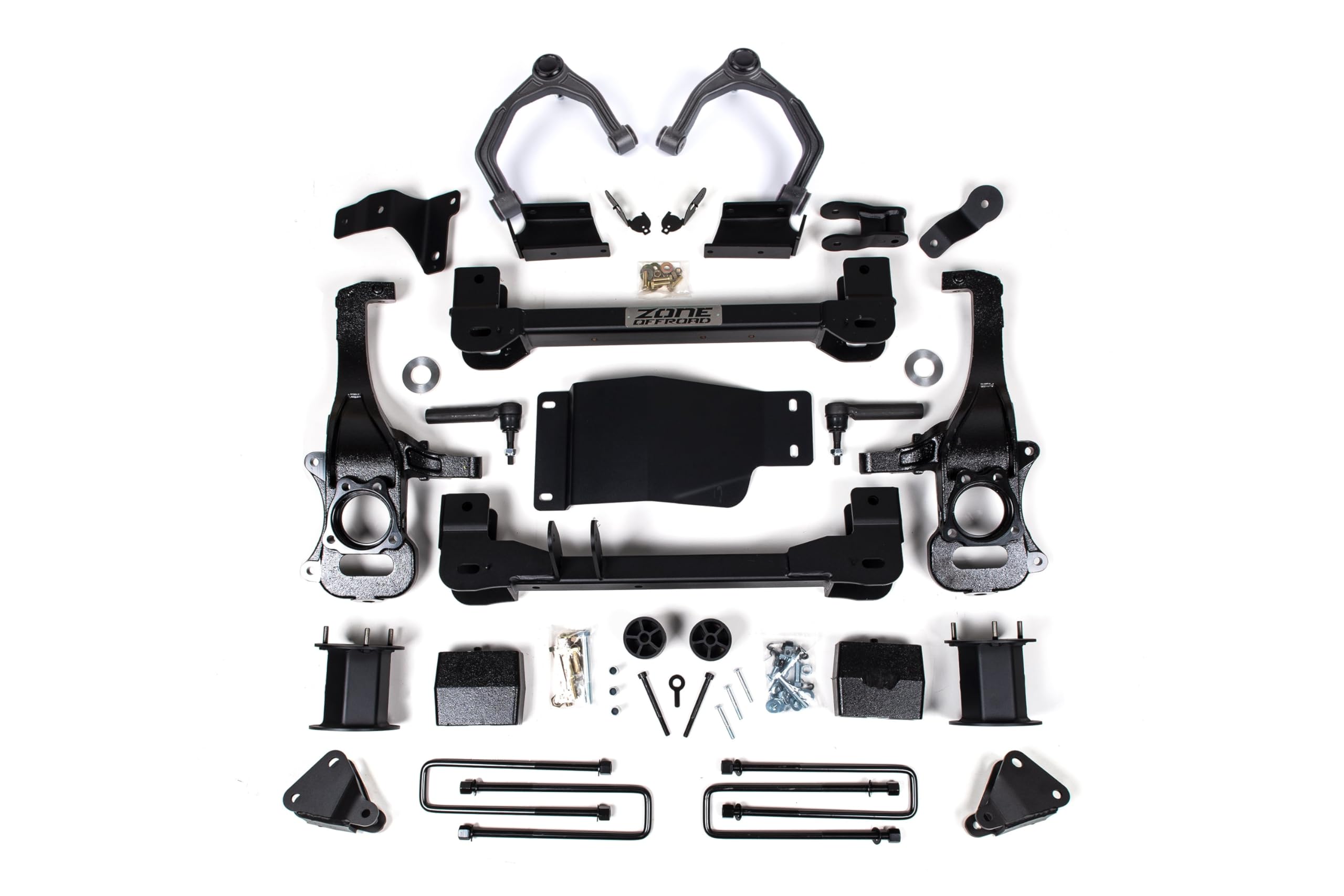 Zone Offroad ZONC72 | 2019, 2020, 2021, 2022, 2023 GMC Sierra 1500 4WD Denali, 2024 Chevy Silverado 1500 HC 4WD, GMC Sierra 1500 Denali Ultimate 4WD | 6 inch Full Suspension Lift Kit | No Shocks