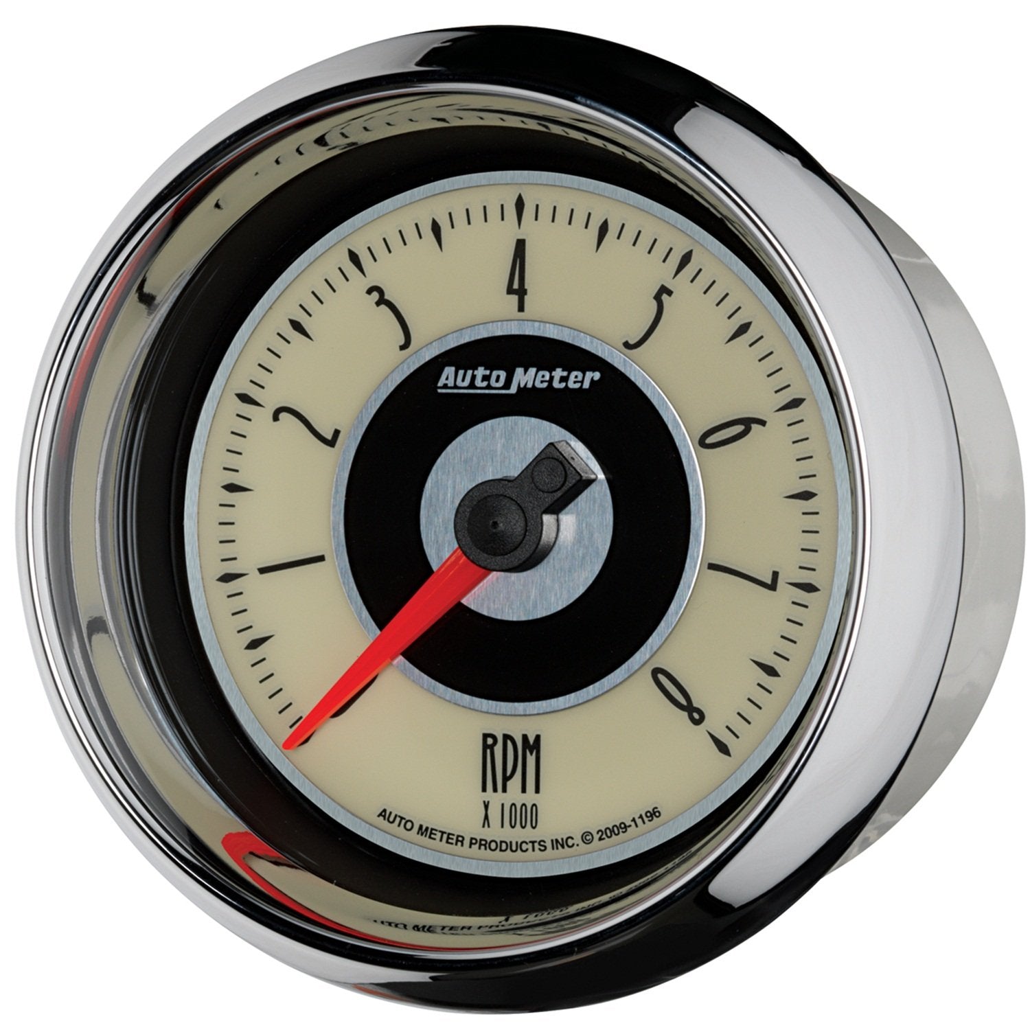 Auto Meter Cruiser 3-3/8" 8000 RPM Tachometer Gauge 1196