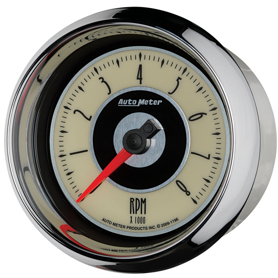 Auto Meter Cruiser 3-3/8" 8000 RPM Tachometer Gauge 1196