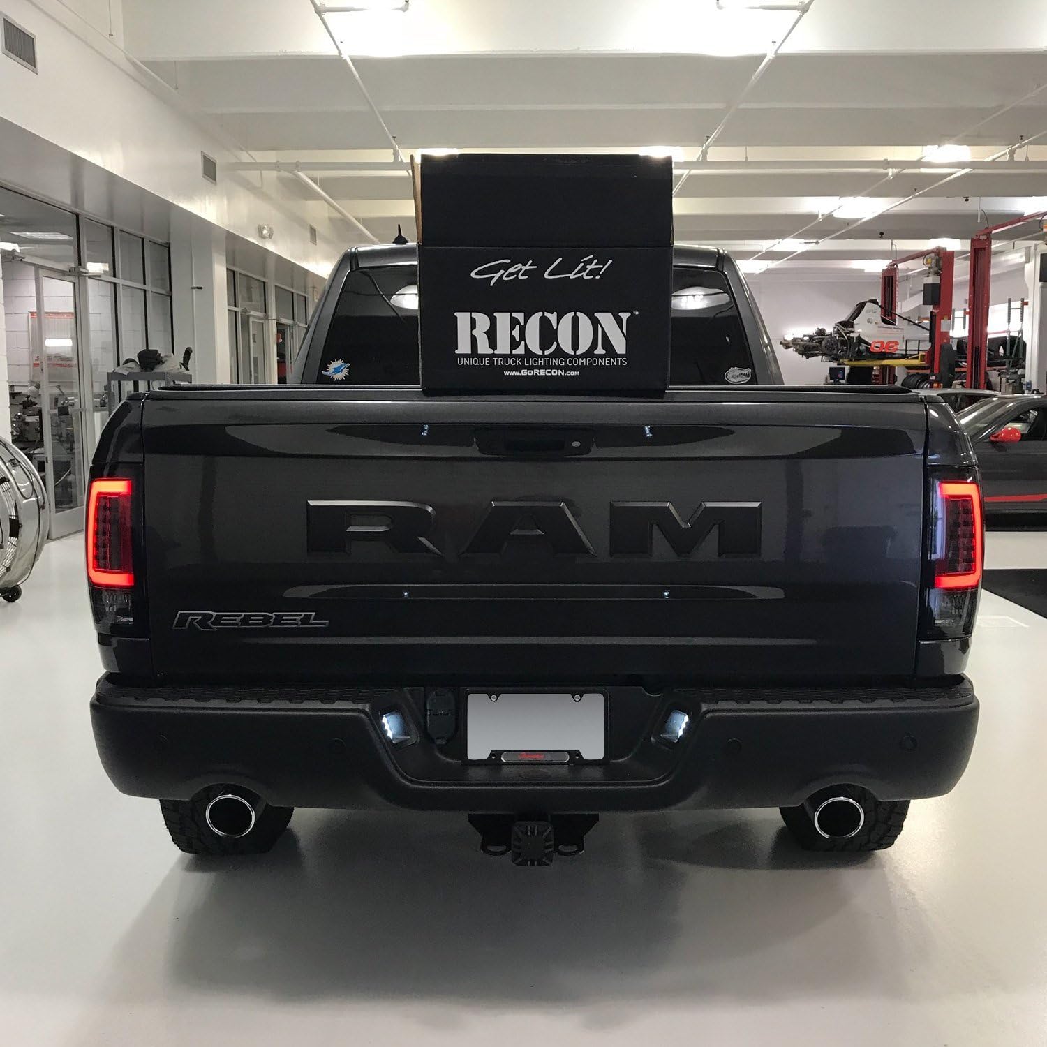 13-18 RAM 1500/2500/3500 RECON TRUCK ACCESSORIES OLED TLS(RPL FACT OEM LED TLS ONLY) Smoked Lens