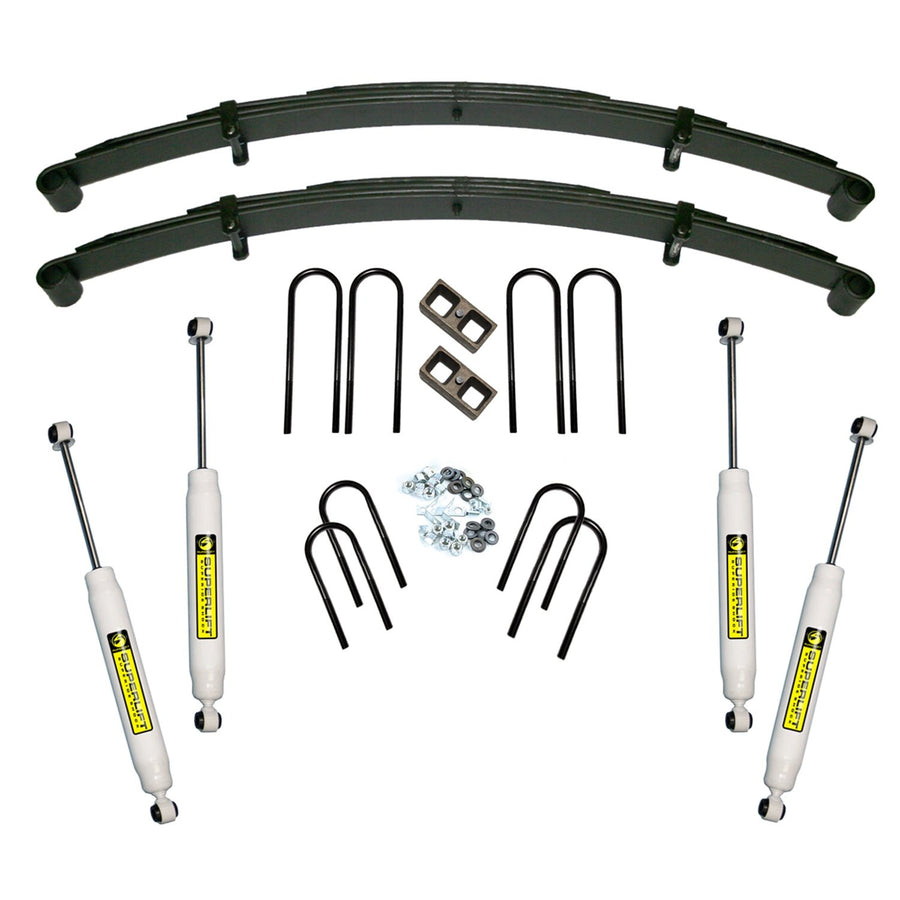 SUPERLIFT SUSPENSION RealTruck 4" Lift Kit for Chevy/GMC K-Series | Complete Lift Kit with Front & Rear Shadow Series Shocks | K428 | Fits 1973-1987 Chevrolet K10 / GMC K15 4WD