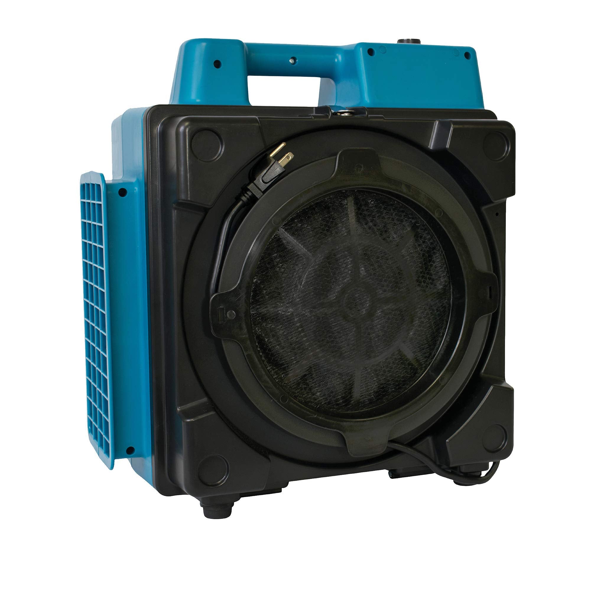 XPOWER 1/3HP X-2580 550 CFM Air Scrubber - Professional 4-Stage HEPA Mini Air Scrubber