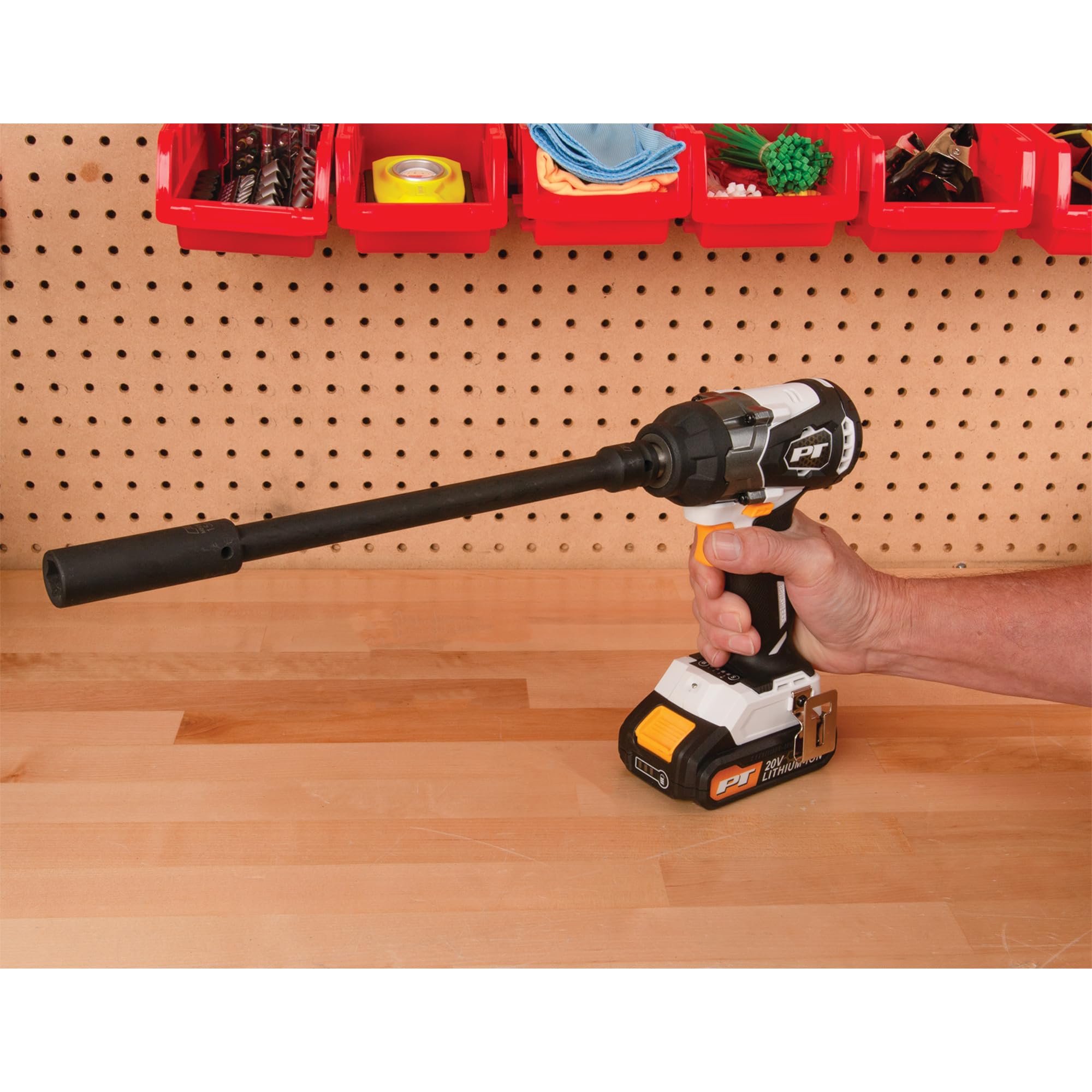 M971 Performance Tool 1/2-Inch Drive x 10-Inch Impact Extension - Heavy Duty Steel Construction for Enhanced Durability and Extended Reach