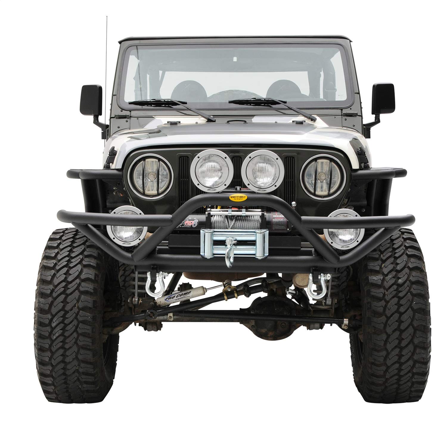 SRC Gen1 Smittybilt 76721 Front Bumper for 1987-2006 Jeep Wranglers