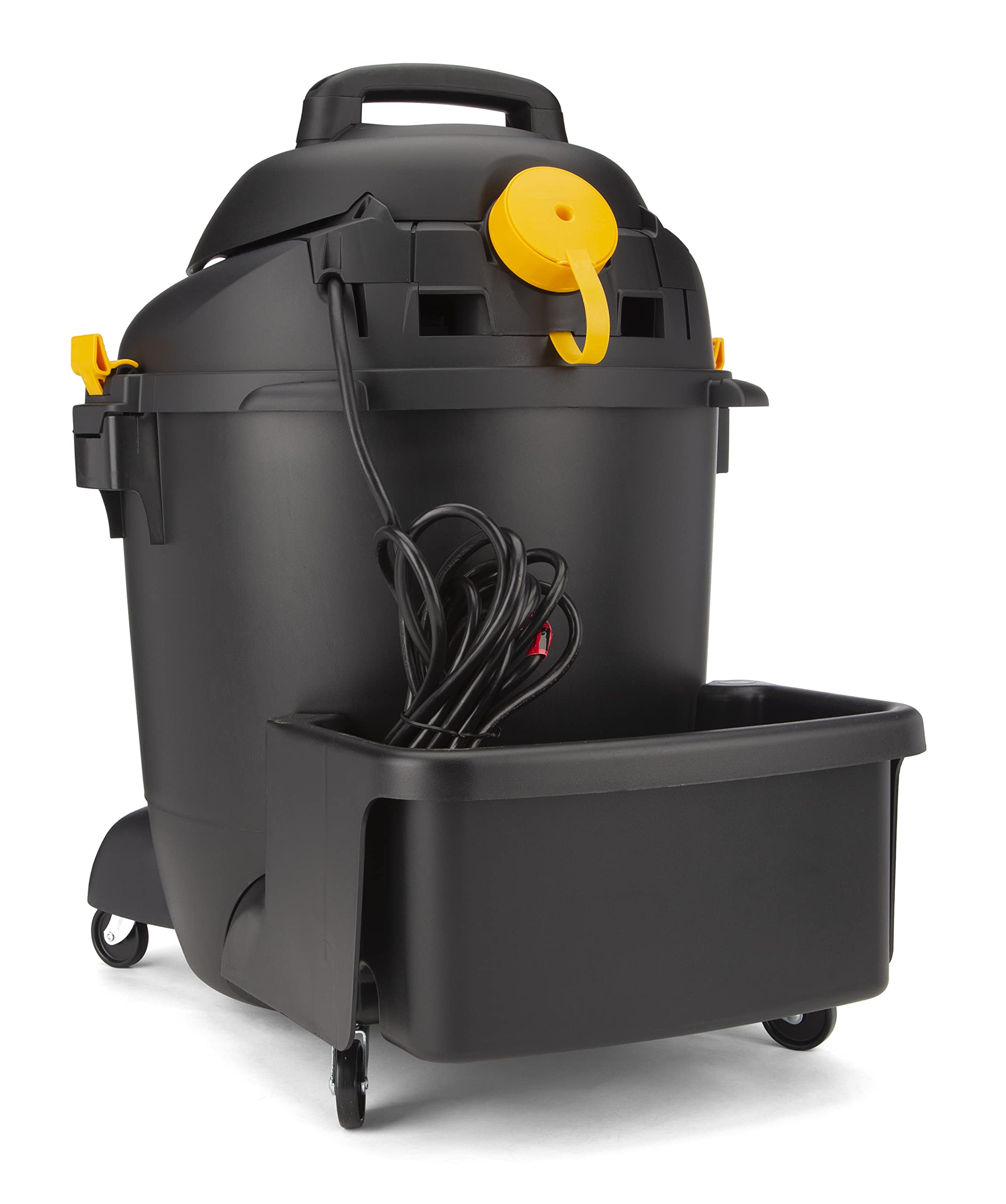 12 Gallon Shop-Vac Contractor Series Wet/Dry Vacuum, 5.5 Peak HP, 12 Ft x 1.5 Inch Hose, 20 Ft Cord Length, Heavy-Duty Cleaning in Jobsite, Garage, and Home
