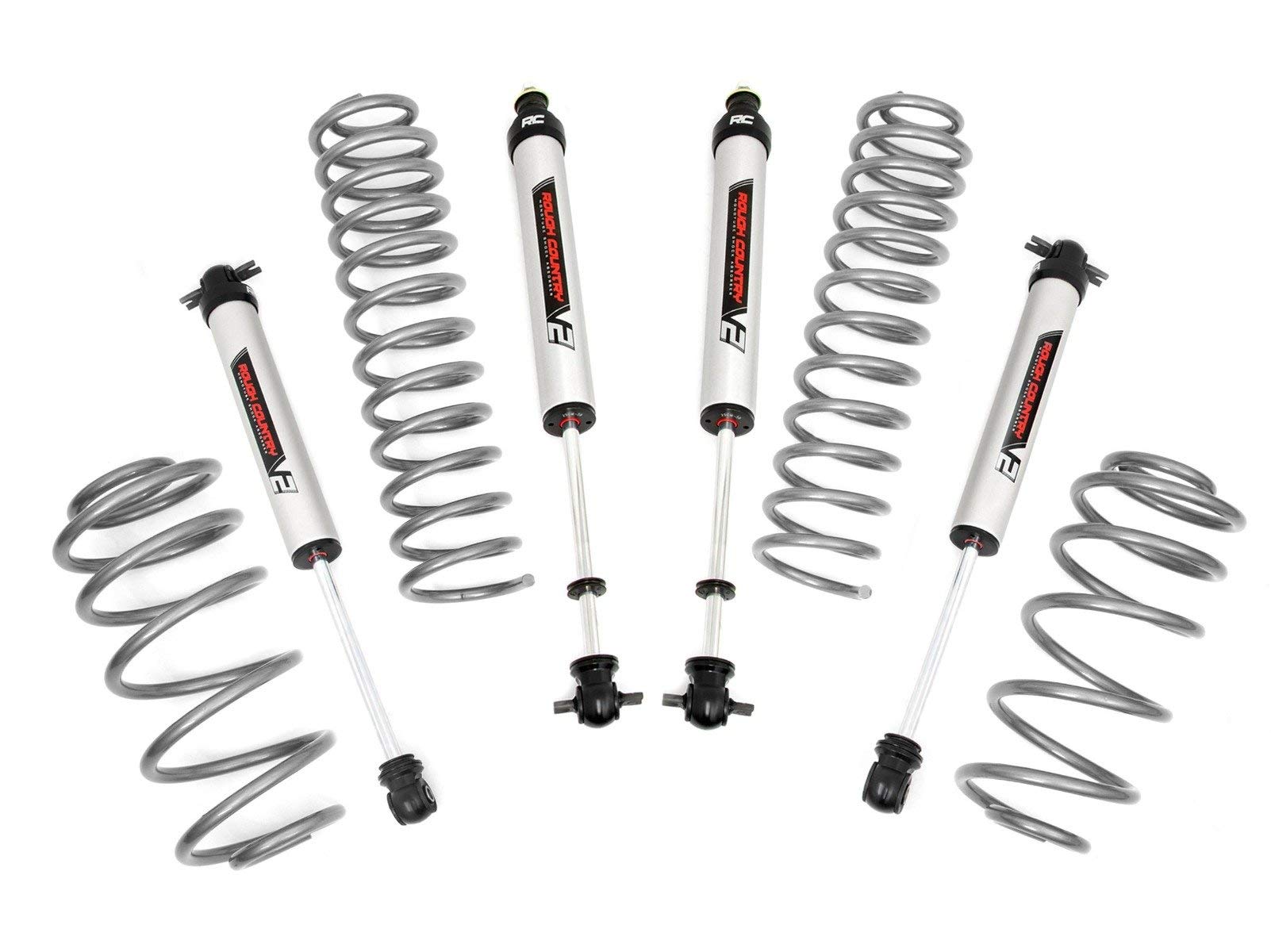 Rough Country 2.5" Lift Kit V2 for 1997-2006 Jeep Wrangler TJ | 6CYL - 65370