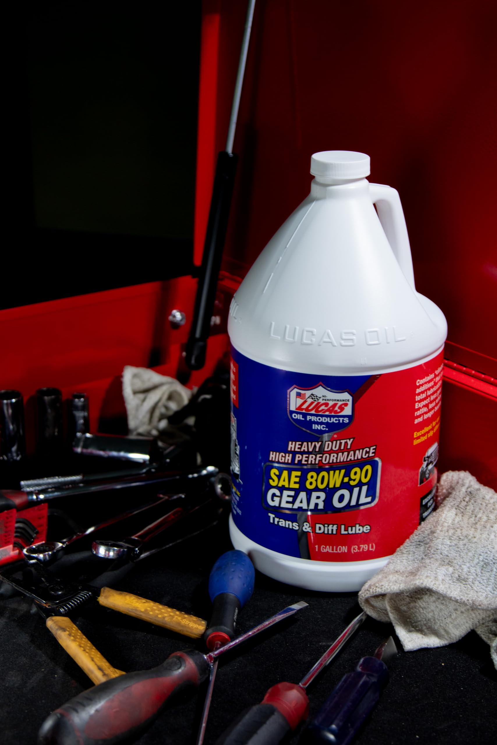 Lucas Oil 10046 Heavy Duty Gear Oil SAE 80W-90 - 1 Gallon
