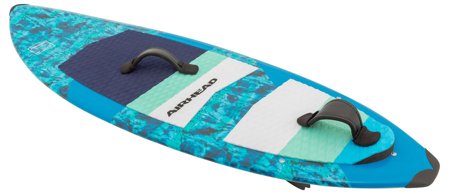 Airhead Wakesurf Board Spectrum Great for Beginners with 2 Adjustable Foot Straps