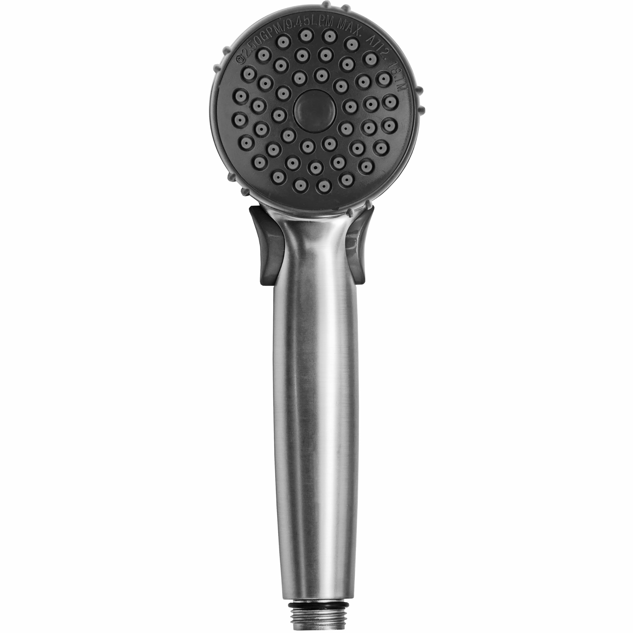 Dura Faucet RV Hand Held Shower Wand DF-SA400-SN, Water-Saving Trickle Switch (Brushed Satin Nickel)