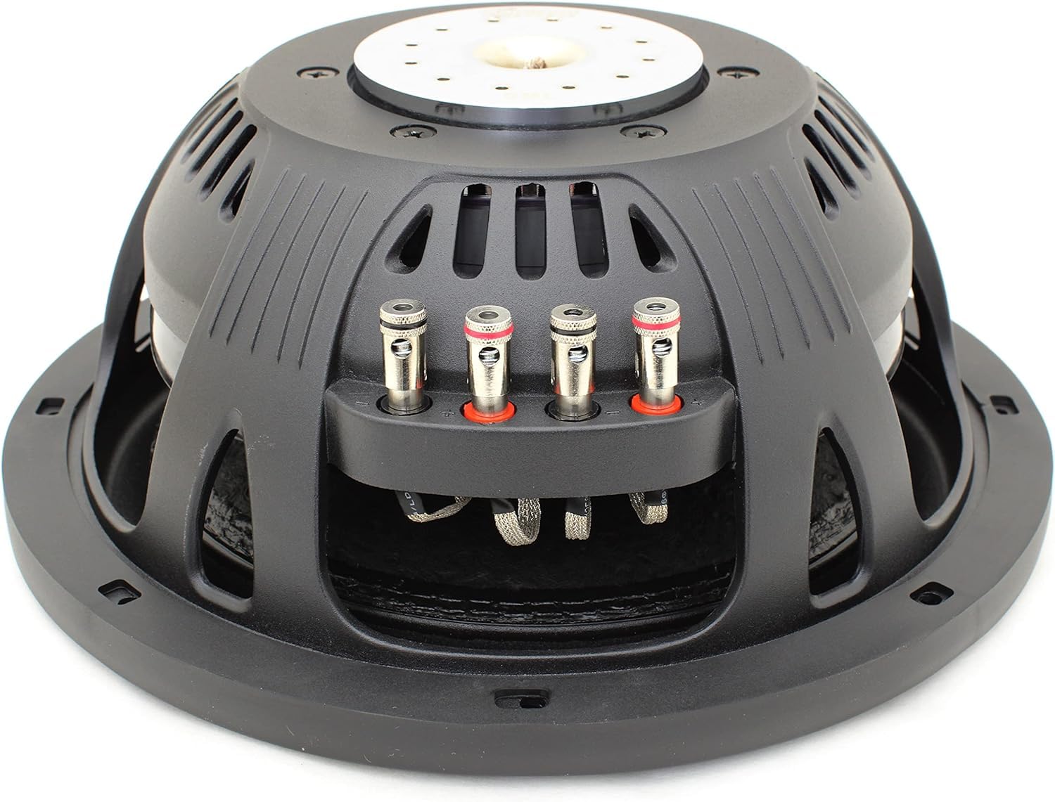 Sundown Audio 10” SML-10 D4 Shallow Mount Subwoofer – 600W RMS/1200W Peak, Dual 4 Ohm, 2.5" Aluminum VC, 14mm Xmax, Ultra-Slim Car Sub for Tight Spaces