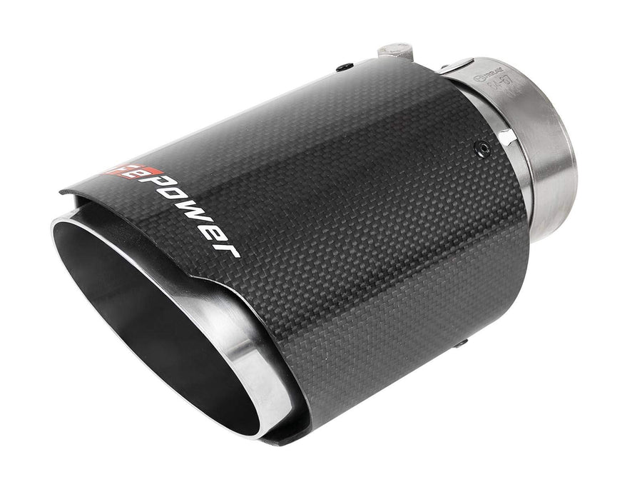 aFe Power AxleBack Performance Exhaust System, Carbon Fiber Tip