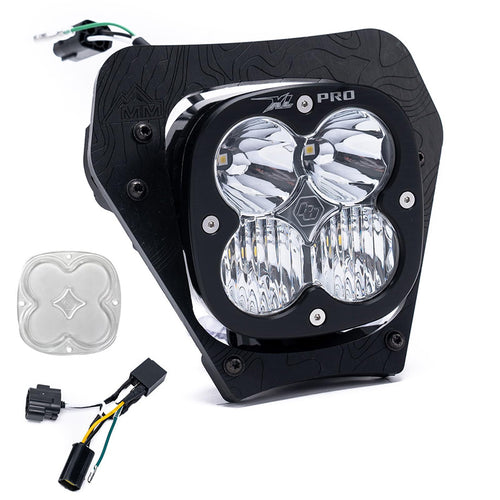 Baja Designs LED Headlight Kit XL Pro for KTM Motorcycle EXC, XCF-W, XW-F, XC-W 2024 with Hi-Low Harness