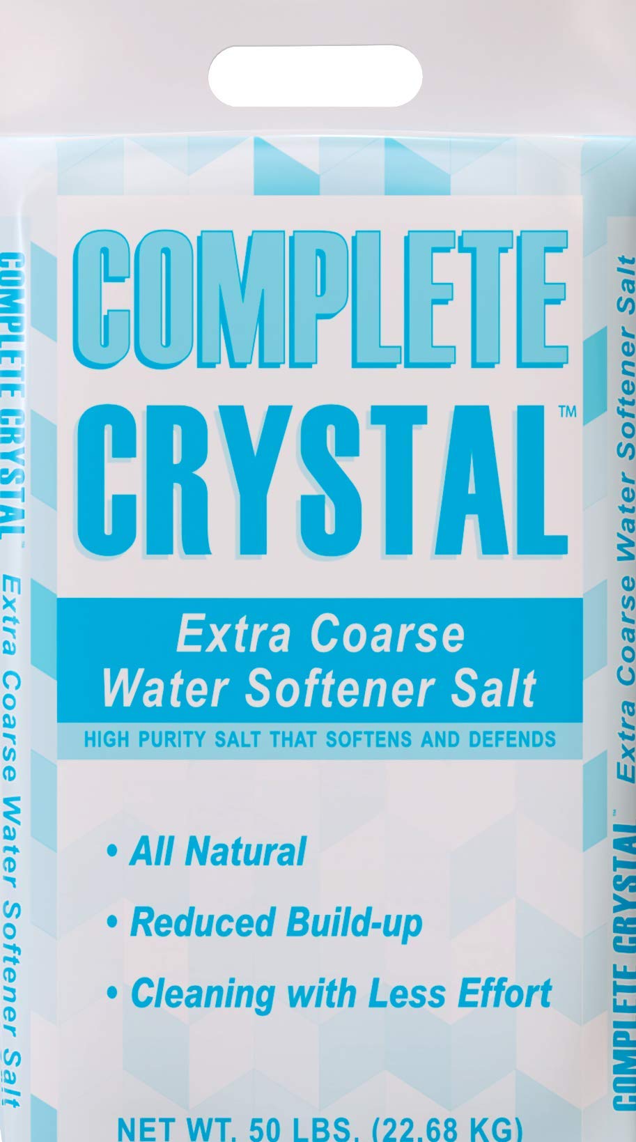 Clorox Simply Salt™ Natural Crystals for Soft Water Softener, Pure, and Refreshing 50 lb Bag