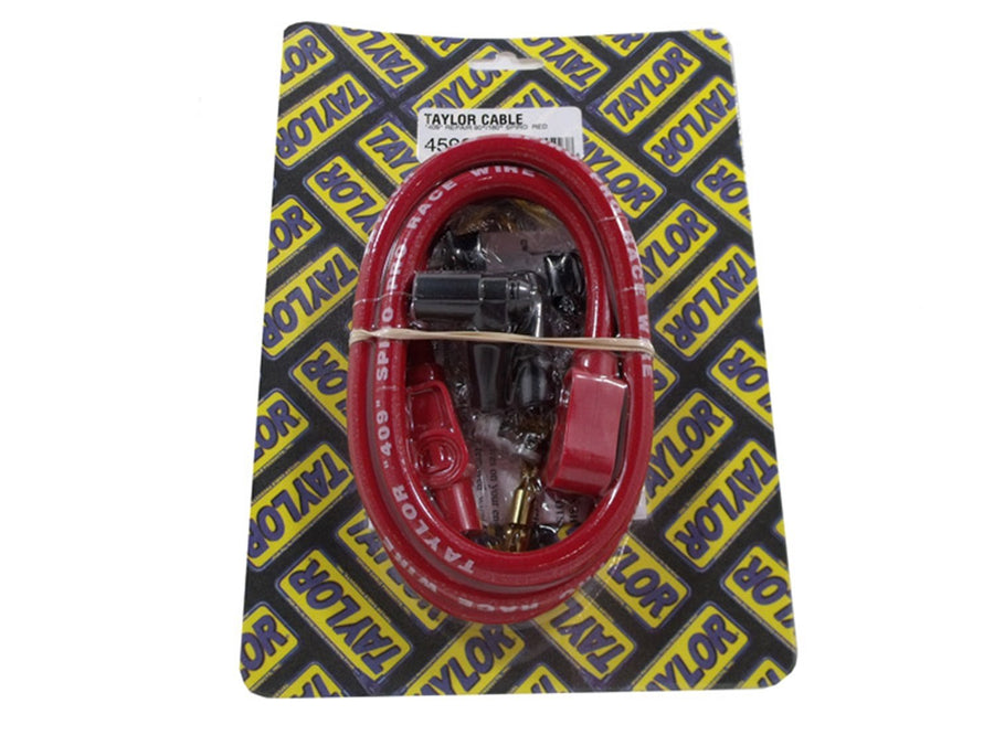 10.4mm Taylor Cable 45923 Red 409 Spiro-Wound Spark Plug Repair Kit
