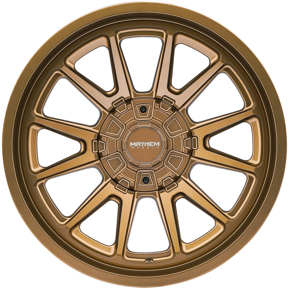 Intrepid Mayhem 8116 Matte Bronze Wheel (20 x 10. inches /6 x 135 mm, -24 mm Offset)
