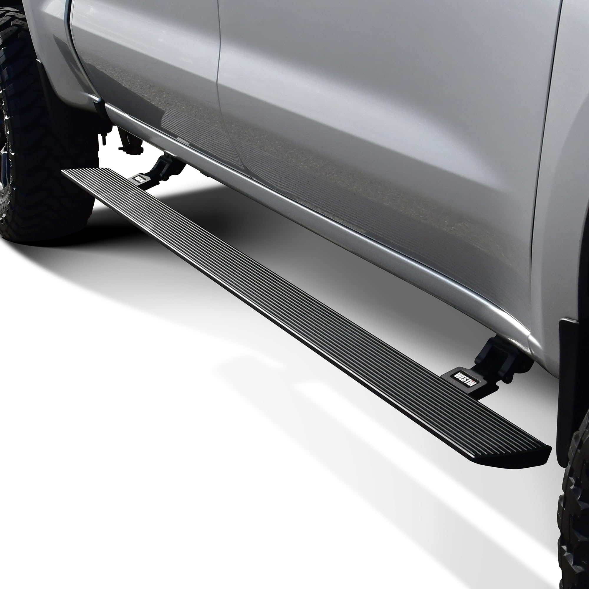Westin Pro-e 29-24135 Electric Running Boards fits 2019-2023 Silverado Sierra 1500 2500 3500 Crew Cab Textured Black 1 Pair