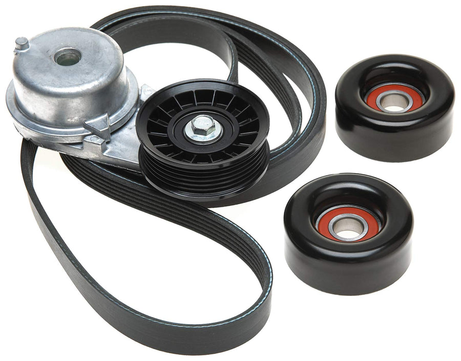 Complete Gates Serpentine Belt Drive Component Kit 90K-38104