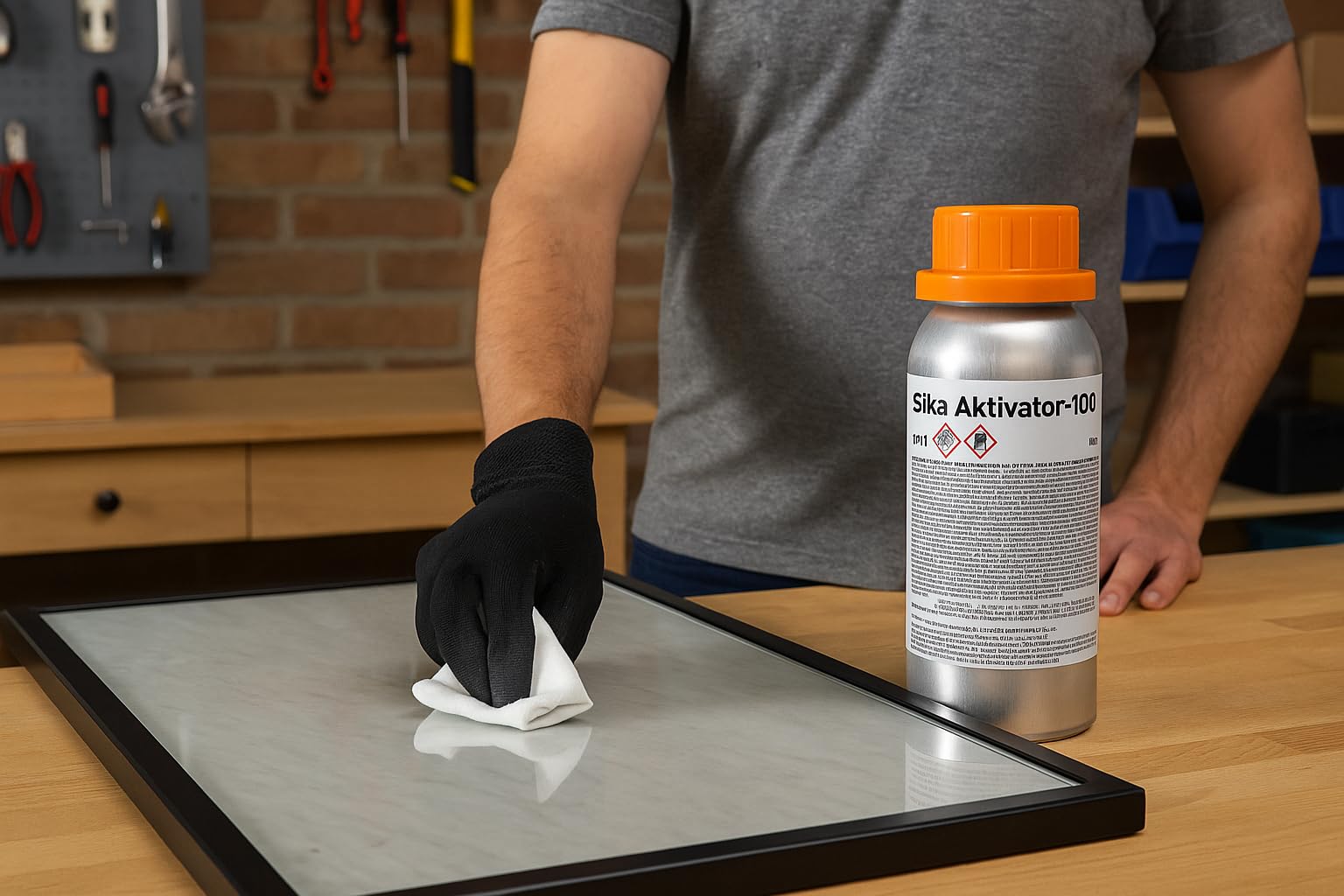 Sika 100 Aktivator Cleaning and Activating Agent 250ml Bottle