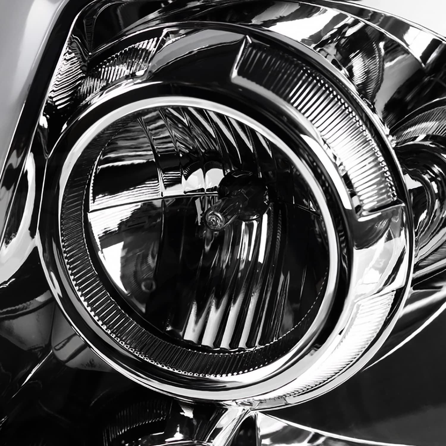 LED Tube Projector Headlights SPEC-D TUNING with Sequential Switchback Signal Compatible with 2005-2011 Toyota Tacoma, Left + Right Pair Headlamps Assembly
