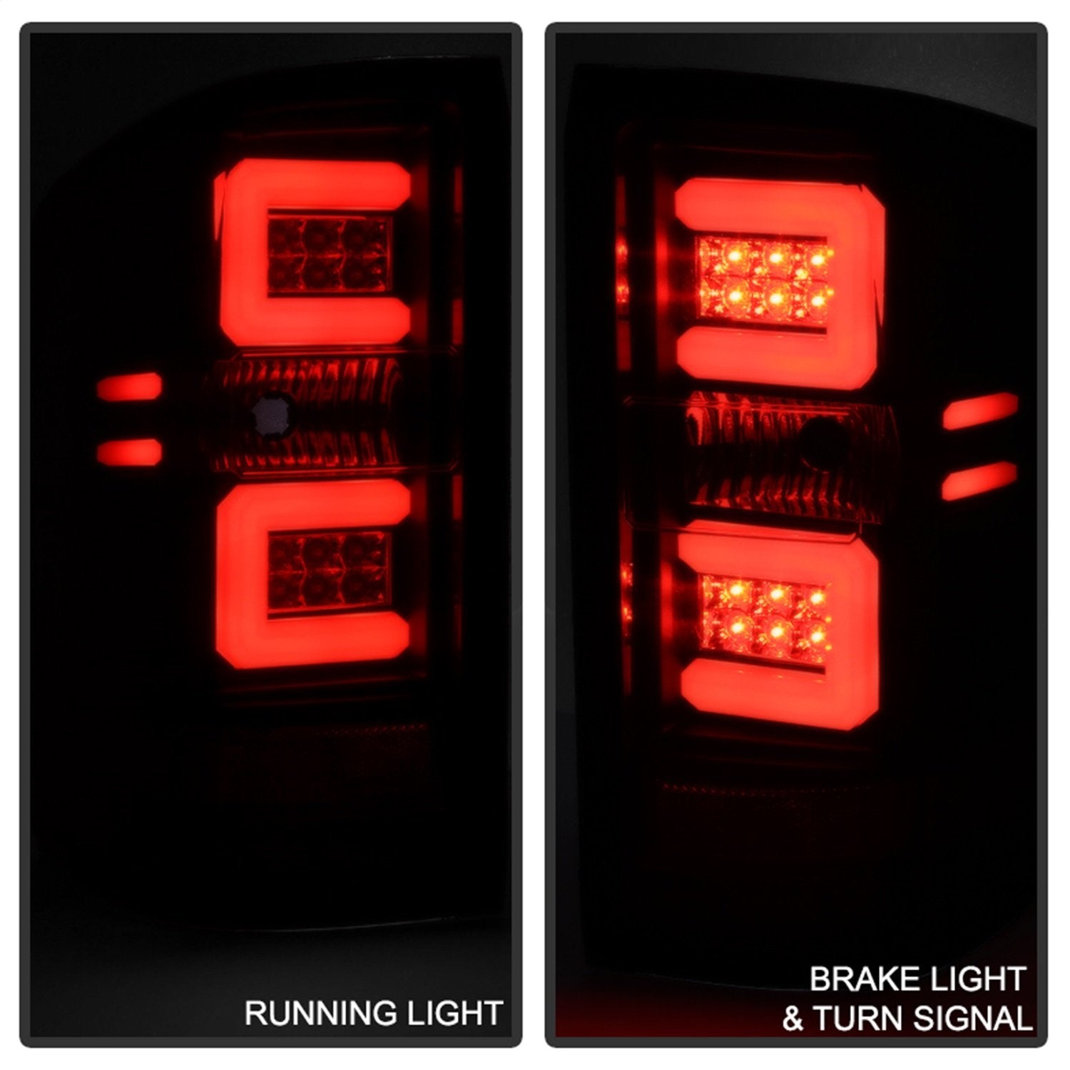 Black/Smoked Spyder Auto 5079992 LED Tail Lights