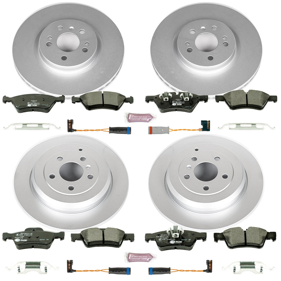 Euro-Stop Power Stop Brake Kit Front and Rear ESK4086