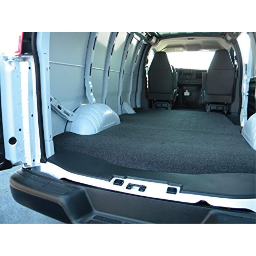 VanRug / Bedrug | Fits 96 - 2024 Chevy Express / GMC Savana Extended, Charcoal Grey | VRG96X