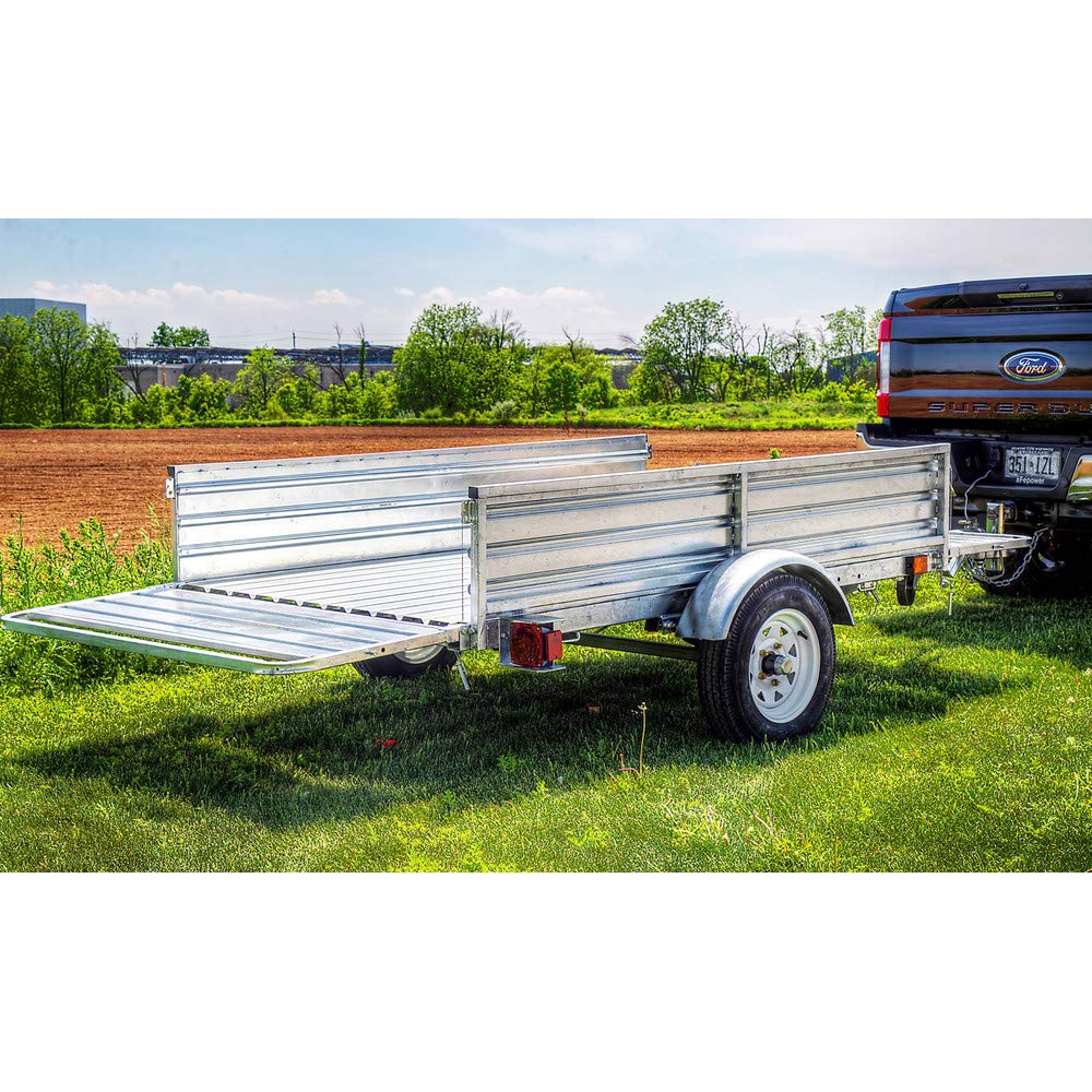 Multi-Utility Trailer DK2 4.5 ft. x 7.5 ft. Single Axle Hot-Dipped Galvanized