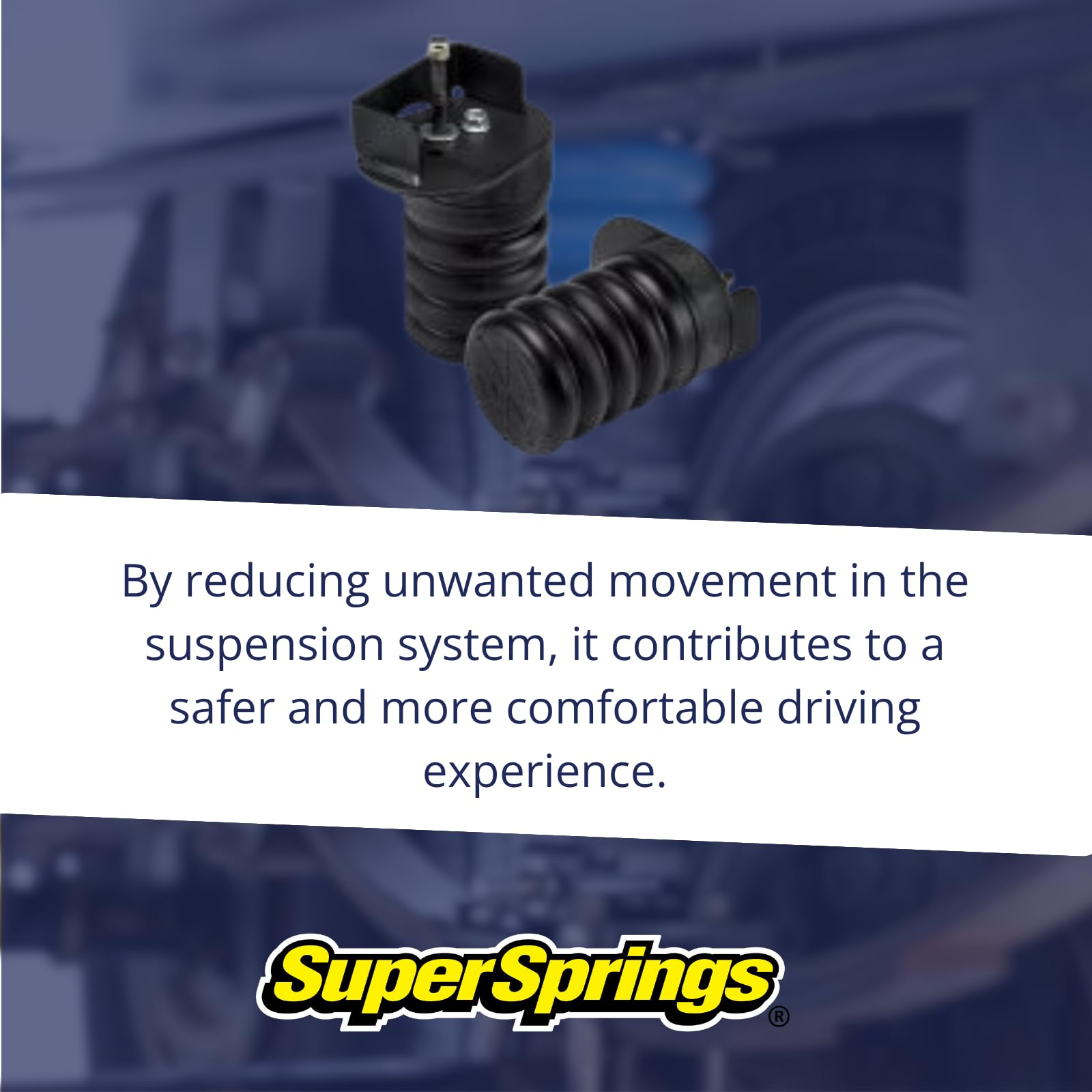 SumoSprings Rear for Ford E-350|E-450, Black | SuperSprings SSR-130-47
