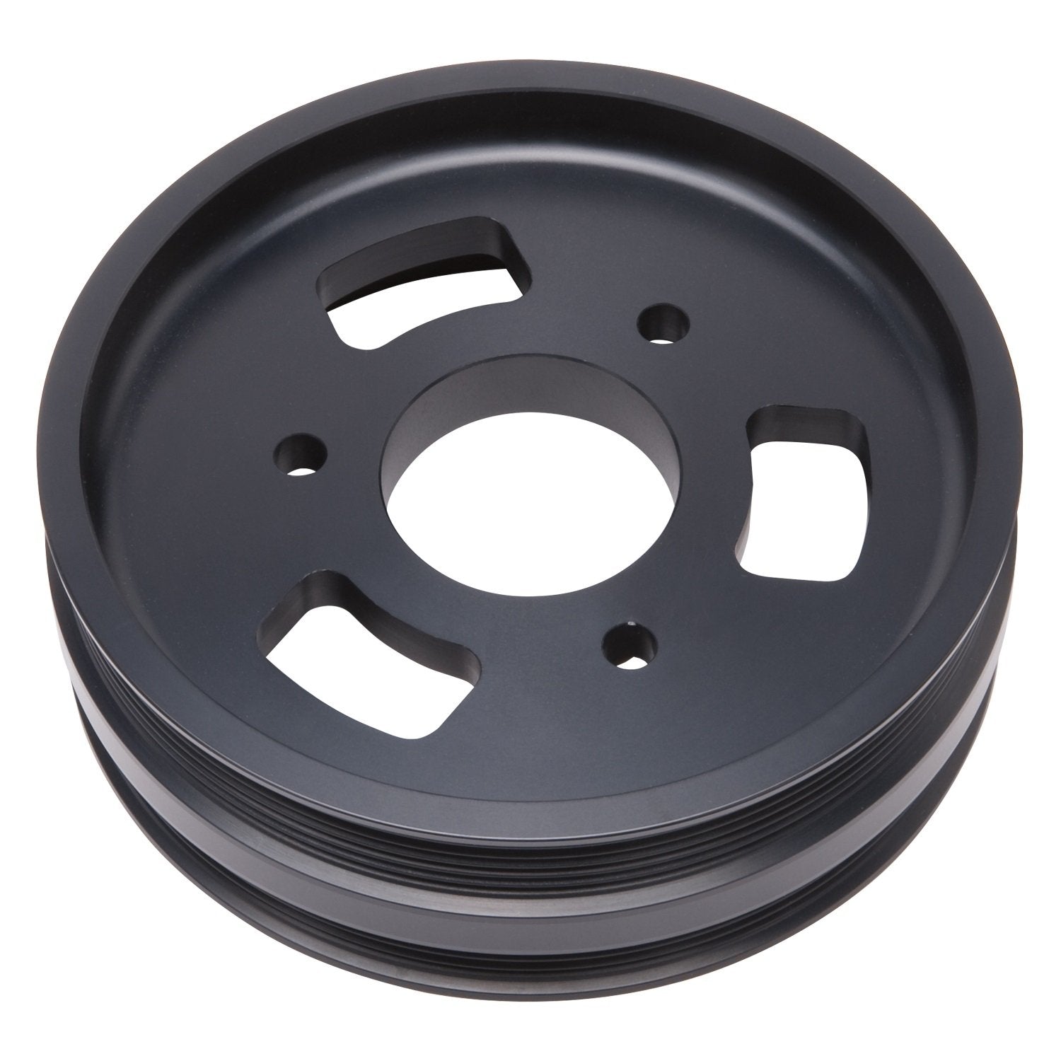 Edelbrock E-Force Supercharger Pulley Crankshaft Drive Pulley Adapter w/Truck/Gen 5 Camaro Belt Offset 15818