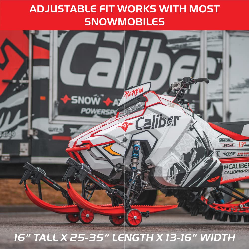 Universal Snowmobile Transport Kit, Caliber Sled Wheels 13585, Pair