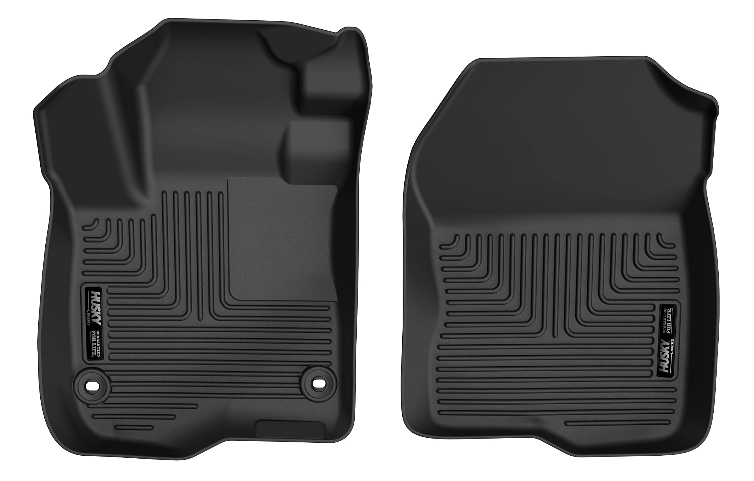 Husky Liners X-act Floor Mats Contour | Fits 2024-2026 Honda CR-V (Includes Hybrid Models) | Front Row, 1-pc Black - 50781