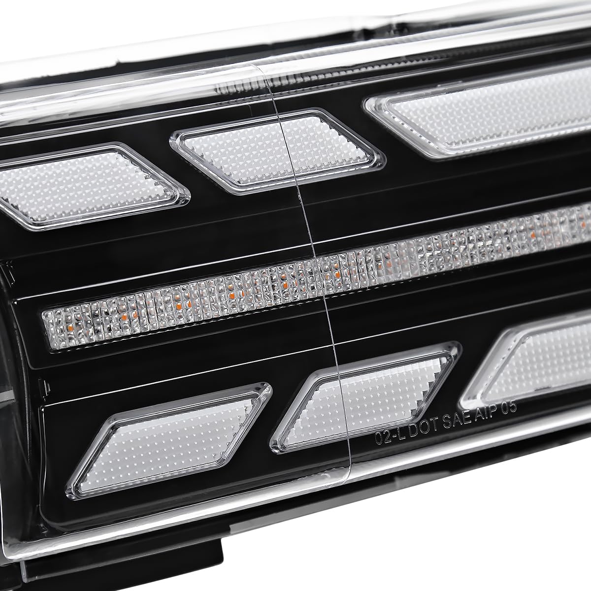 Black SPEC-D TUNING Projector Headlights w/LED Sequential Turn Signals and Startup Animation Compatible with 2007-2014 Toyota FJ Cruiser, Left + Right Pair Headlamp Assembly