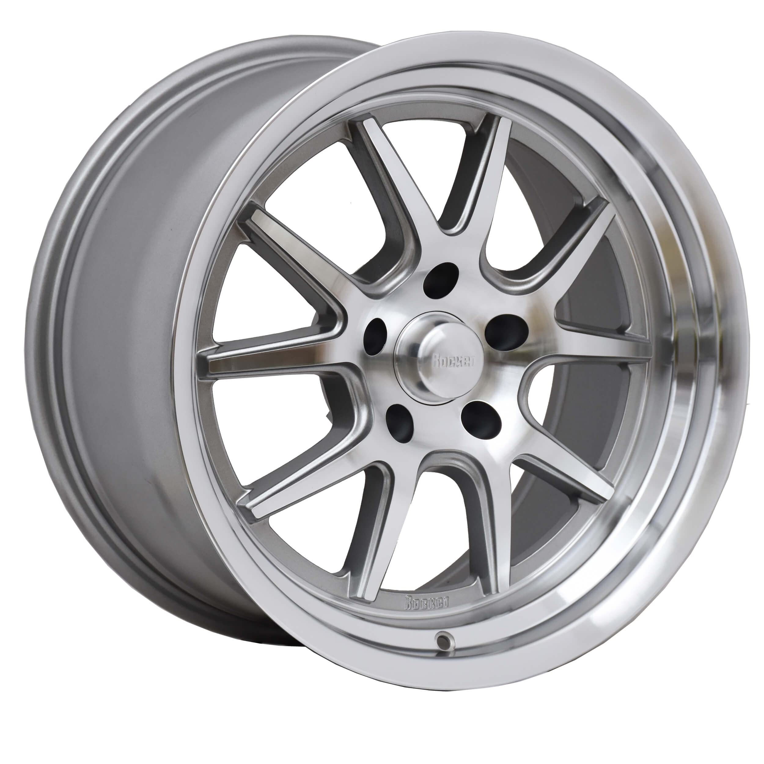 TTR19-816160 Rocket Racing Wheels 18x10 Attack Machined 5x4.75 6.0 bs