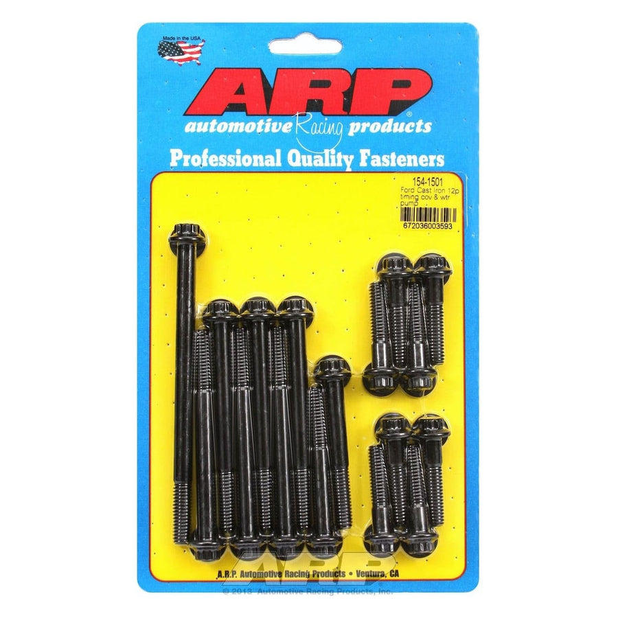 Timing Cover and Water Pump Bolt Kit ARP (154-1501)